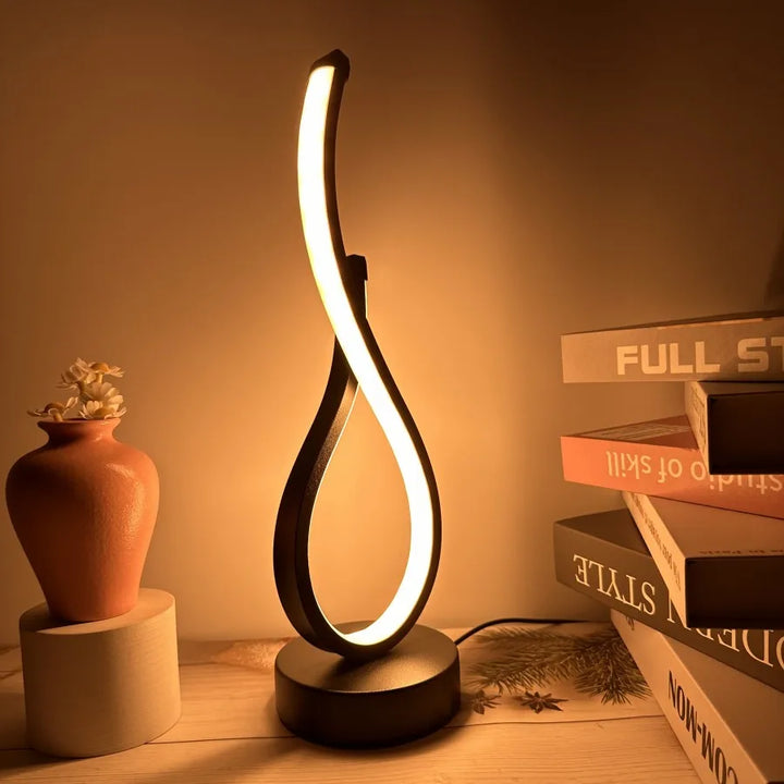 Lumoara LED Table Lamp | Dimmable | 3 Light Colors | Modern Design | Kalsten