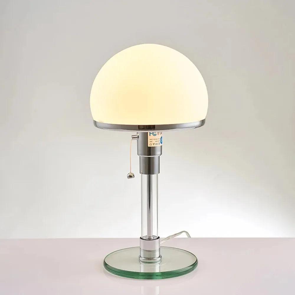 Modern Minimalistic Glass LED Table Lamp for Home Decoration | Kalsten