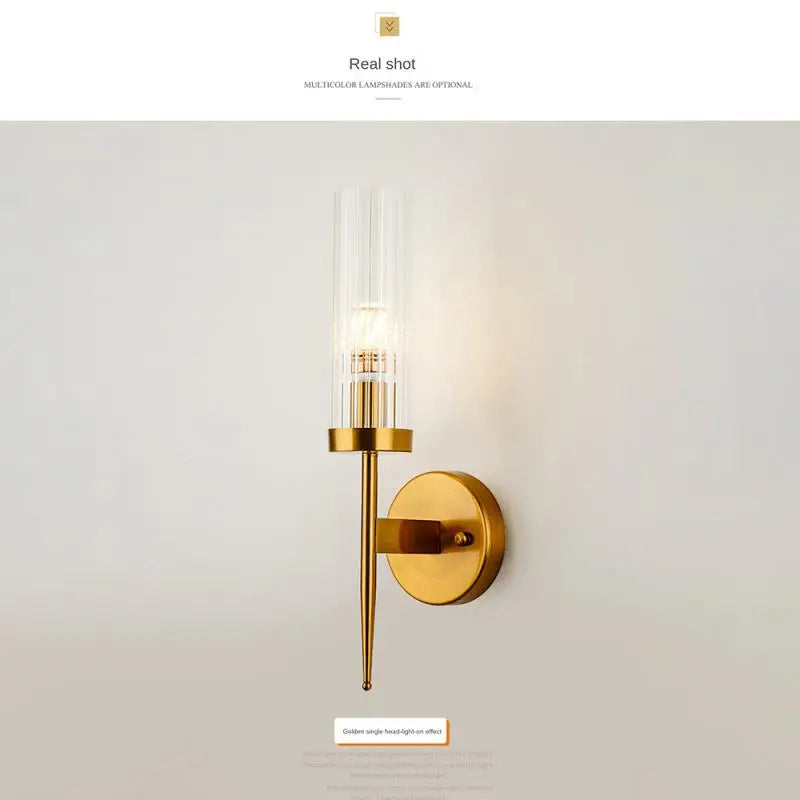 Europe Golden Wall Lamp: Illuminate Your Home with Elegance | Kalsten