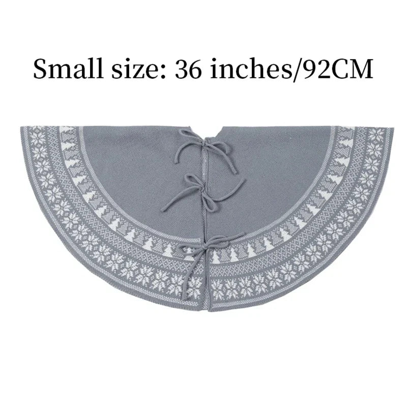 Plush tree Christmas tree skirt | Kalsten