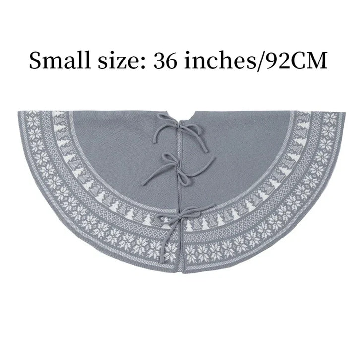 Plush tree Christmas tree skirt | Kalsten