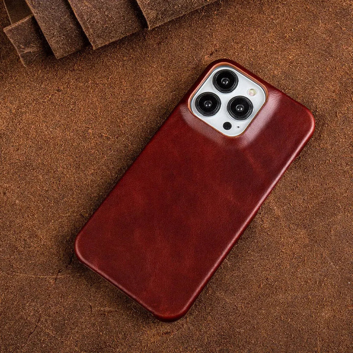 Kalsten | RoyalLeather: Luxurious, handmade case made of genuine cowhide leather for the iPhone