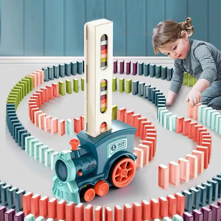 Creative Domino Express - Play and Learn with Colorful Stones Kalsten