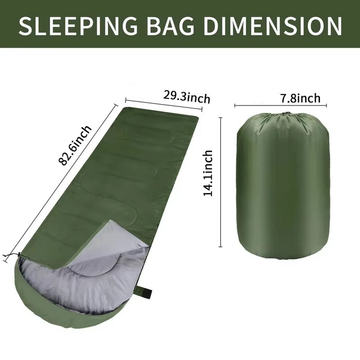 Kalsten | Ultralight Waterproof 4 Season Camping Sleeping Bag for Backpacking and Hiking