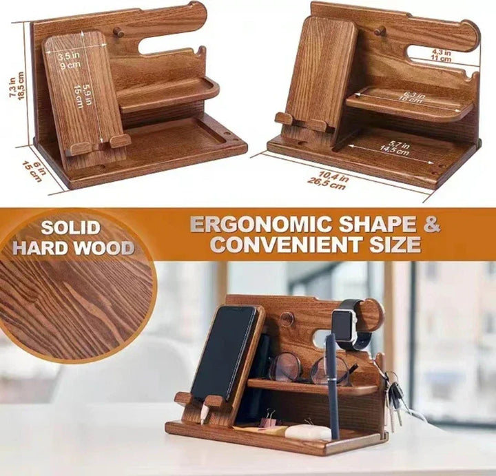 Nightstand Phone Dock Organizer