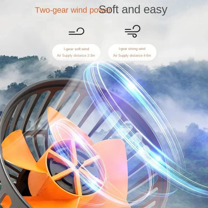 360° Adjustable 3-Head Car Fan USB/12V/24V – AirFlow | Kalsten