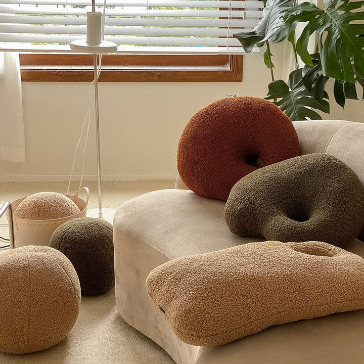 Fluffy Pebble Cushions | Kalsten