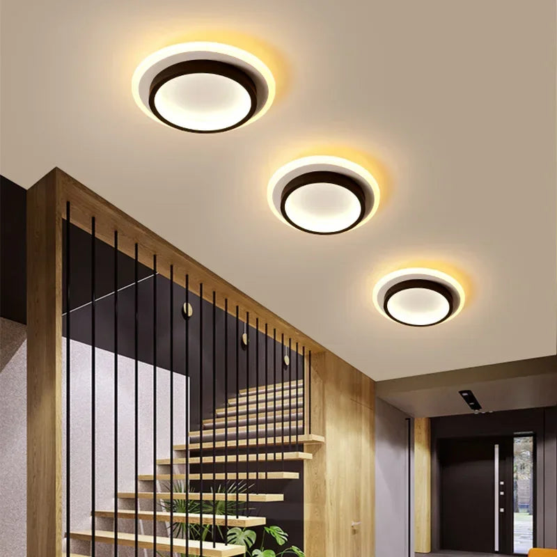 Modern LED Aisle Ceiling Light Chandelier - Indoor Lighting Fixture for Corridor, Stairs, Foyer, Balcony, Bedroom, Bathroom | Kalsten
