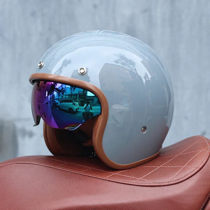 Kalsten | Retro Motorcycle Helmet 3/4 Open Face – Valor