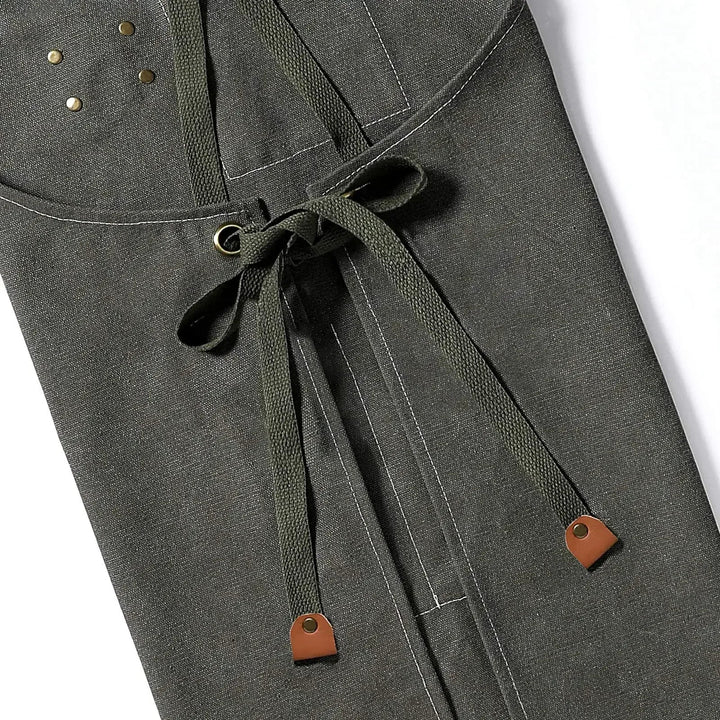 Canvas apron with pockets, adjustable, Unisex | Kalsten