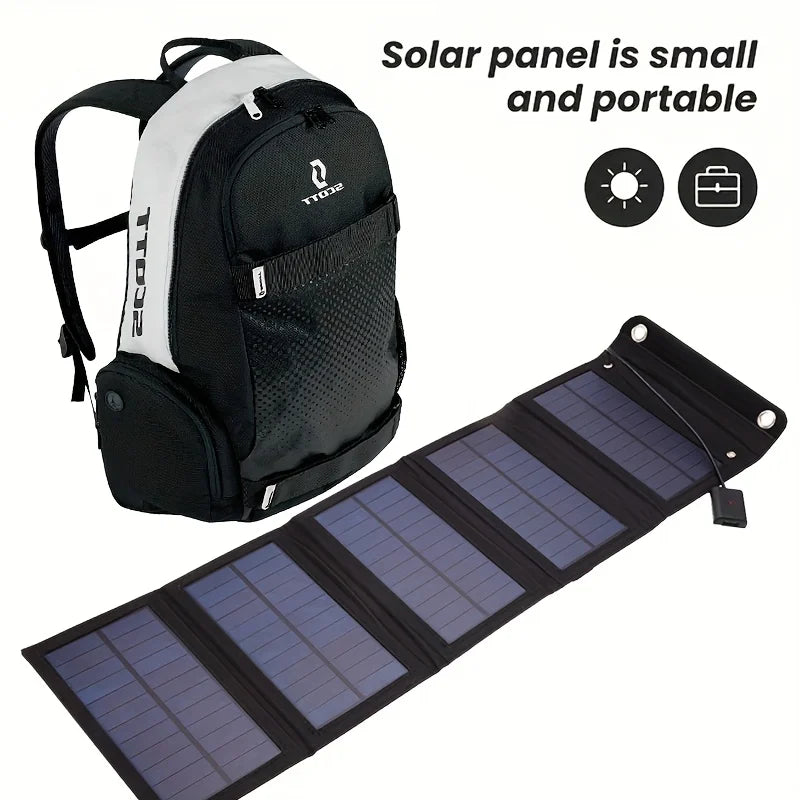 Kalsten | Solariq FoldPanel 30 | Foldable Solar Panel | 30W USB | Waterproof & Mobile