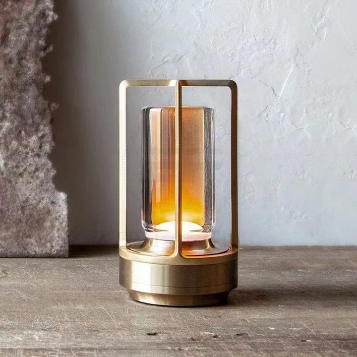 Rechargeable Wireless LuxuryGlow Table Lamp - Elegant Wireless Lamp for Any Mood | Kalsten