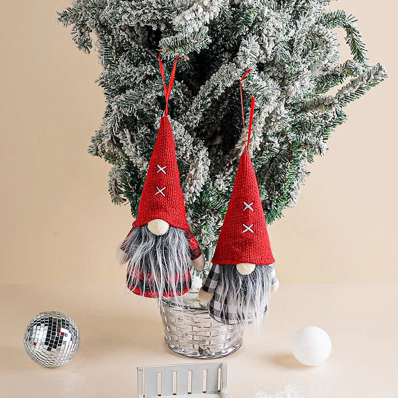 Festive Plush Gnomes with Jingle Bells & Holly Kalsten