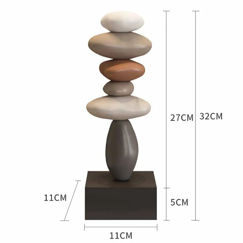 Kalsten | Zen Stone Stack Aesthetic Home Decor