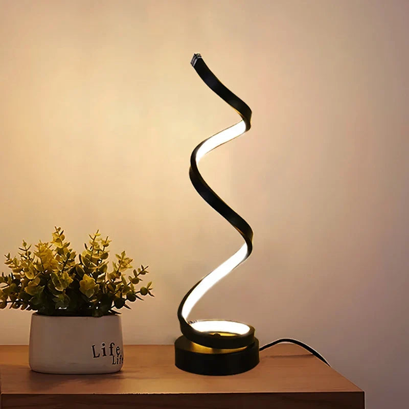 Modern LED Table Lamp – Snake Eye Protection Desktop Light for Bedroom, Living Room, Office, and Study | Kalsten