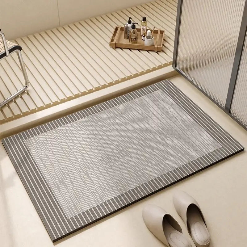 Kalsten | Non-slip Diatomite Bath Mat Kitchen Mat Door Mat Shower Mat