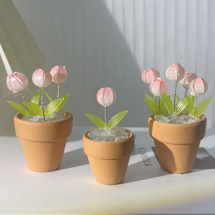 Creative DIY Rose Glow Night Lamp Decor | Kalsten