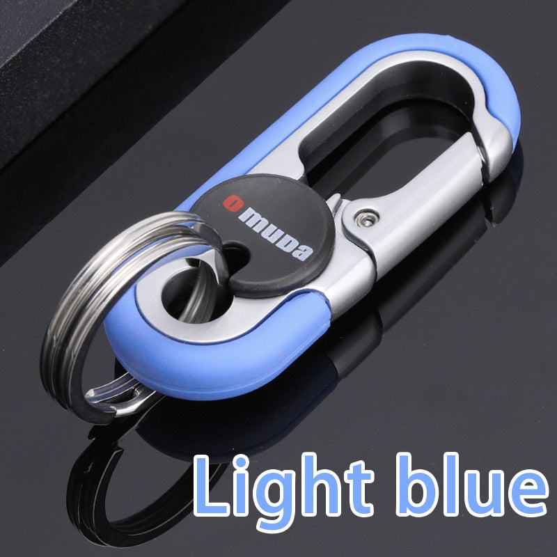 Kalsten | Steel Secure Double Ring Hook Keychain