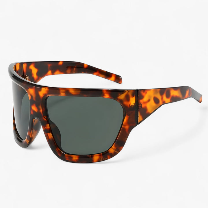 Oversized Steampunk Sports Sunglasses with Wraparound Design – Ignix | Kalsten