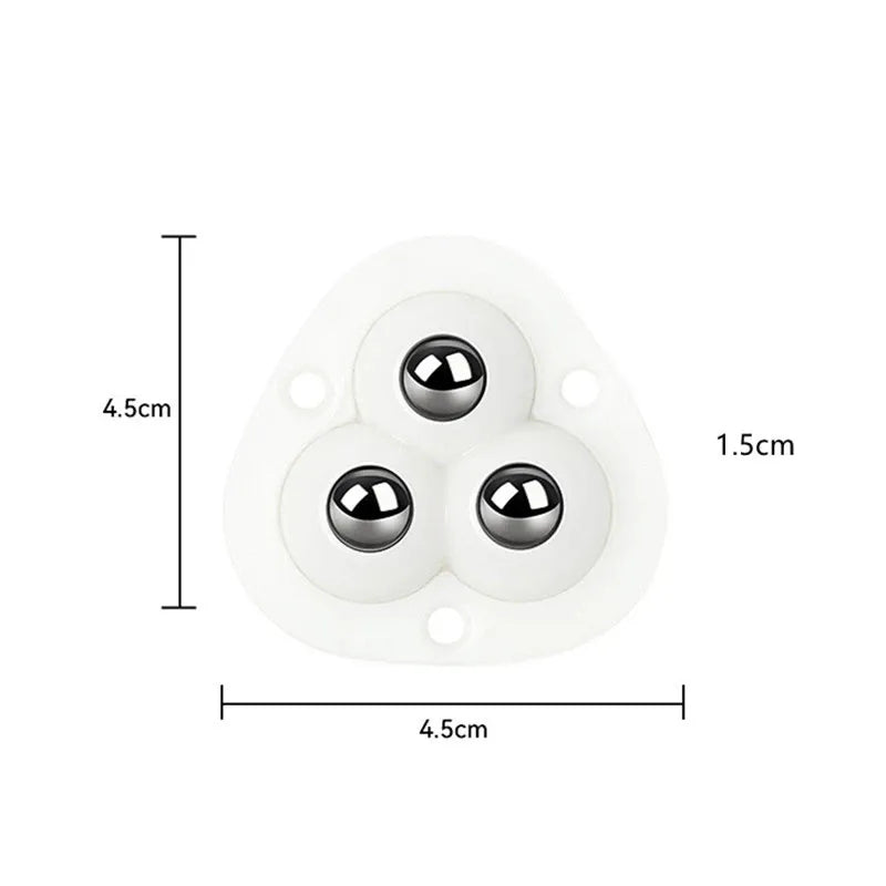 Self-Adhesive Swivel Furniture Wheels