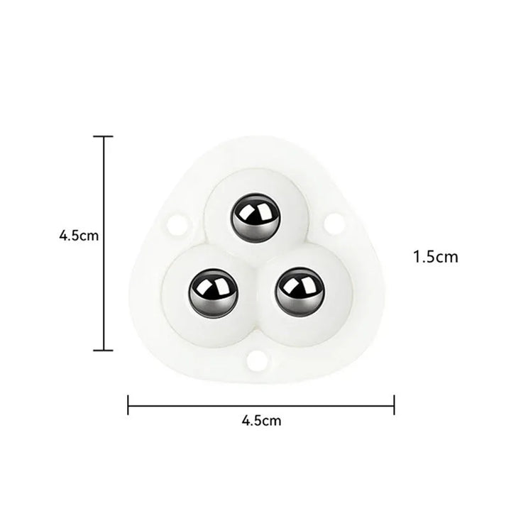 Kalsten | Self-Adhesive Full Rotating Furniture Mover Wheel Rollers