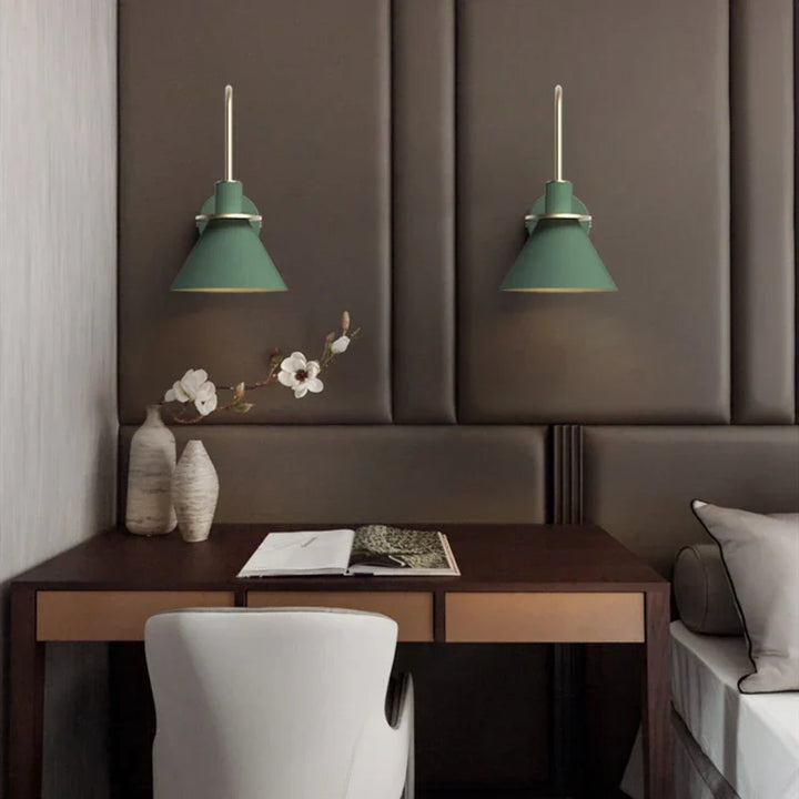 Modern Industrial Iron Wall Lamp – E27 Downlight for Living Room, Bedroom, and Bathroom | Kalsten