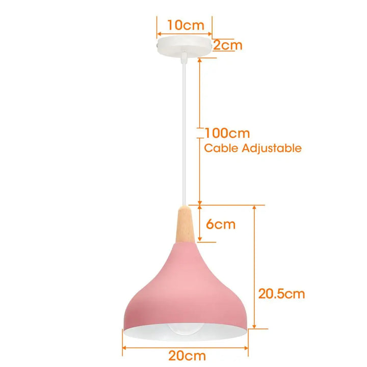 1/3 Heads Pendant Light - Retro Industrial Ceiling Lamp | Kalsten