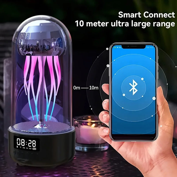 Jellyfish Portable Powerful Colorful Speaker Night Lamp | Kalsten