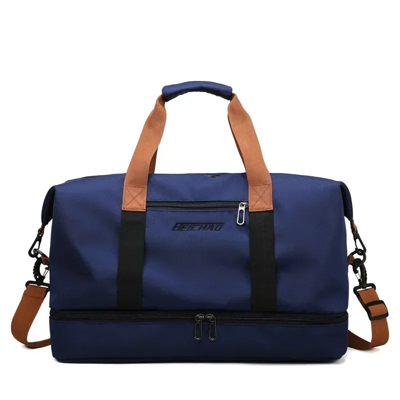 Kalsten | VOLARIS Fitness Travel Bag | Large Capacity | Dry-Wet Separation | Hand & Shoulder Bag for Women
