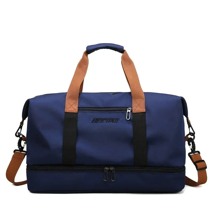 Kalsten | VOLARIS Fitness Travel Bag | Large Capacity | Dry-Wet Separation | Hand & Shoulder Bag for Women