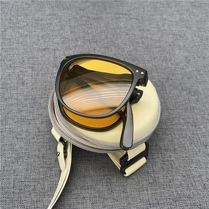 Skanto | Anti-UV Foldable Fashion Flex Clear Vision Sunglasses