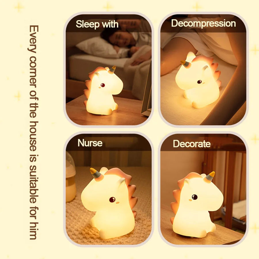 Dreamy Unicorn Soft LED Bedroom Led Lamp | Kalsten