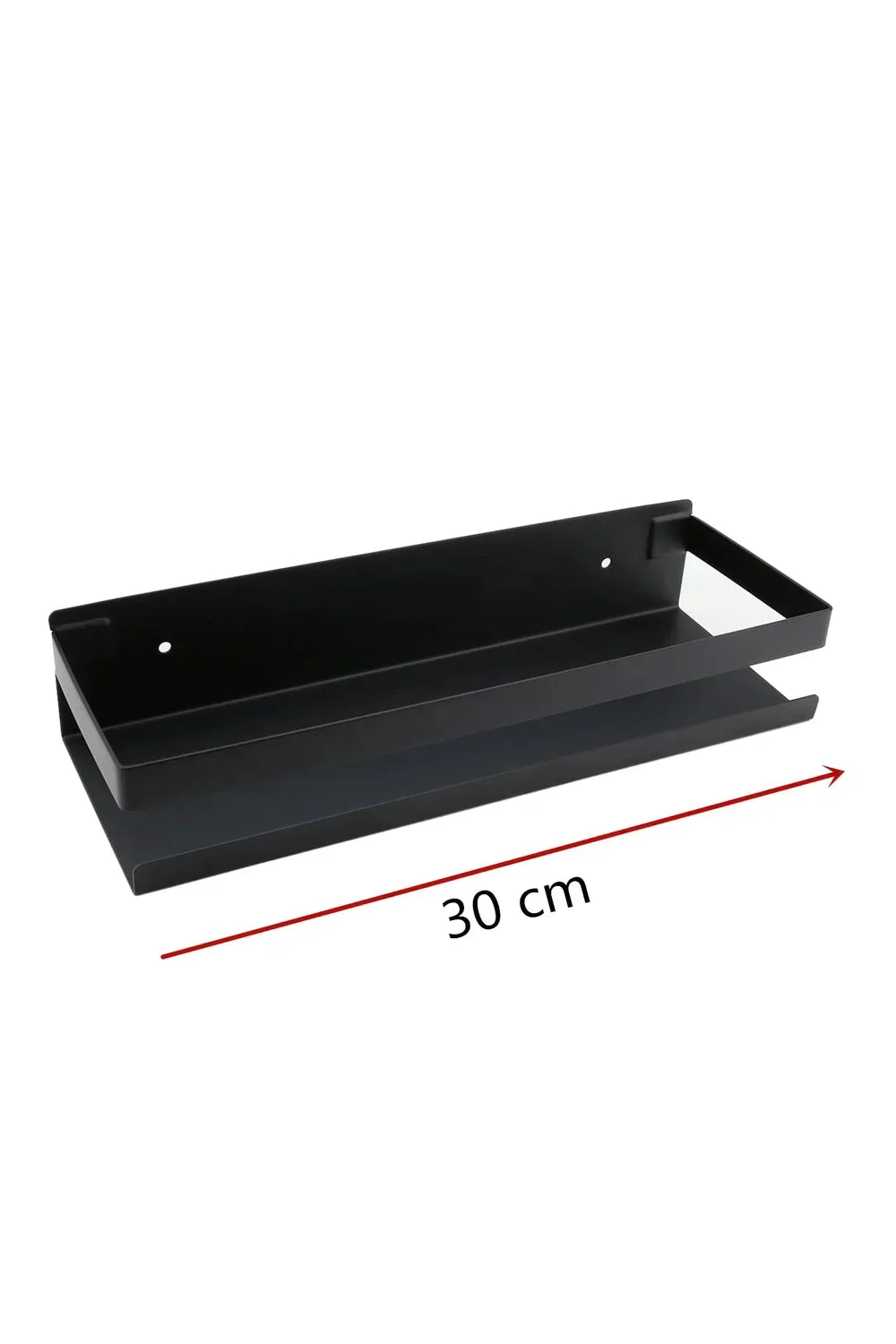 Kalsten | Modern black floating shelves