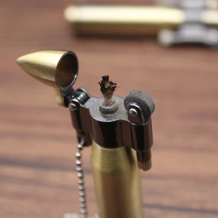 Jet Power Retro Metal Keychain Lighter | Kalsten