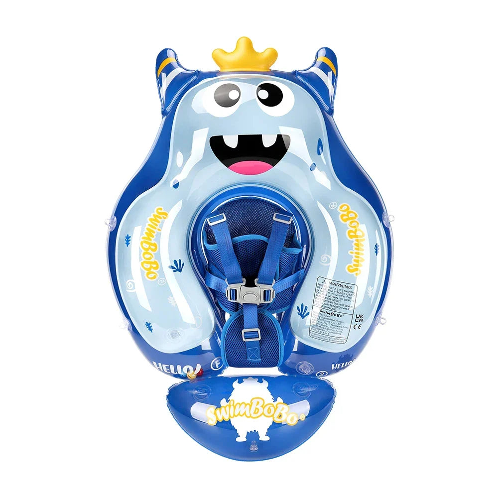 Skanto | Baby Swim Ring AquaBear | Safe Swimming Fun for Babies | For 6-36 Months | Eco-Friendly PVC