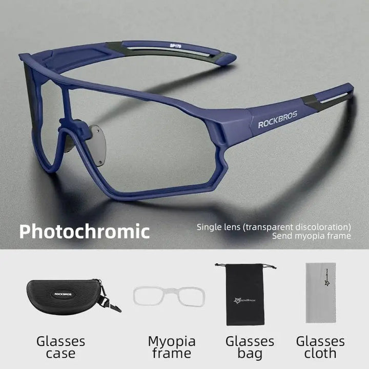 Bicycle glasses with photochromic lenses | Kalsten