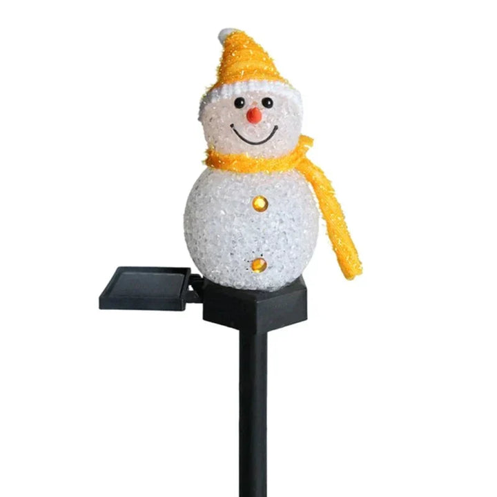 Solar-Powered Snowman Lamp - SolarSnow | Kalsten