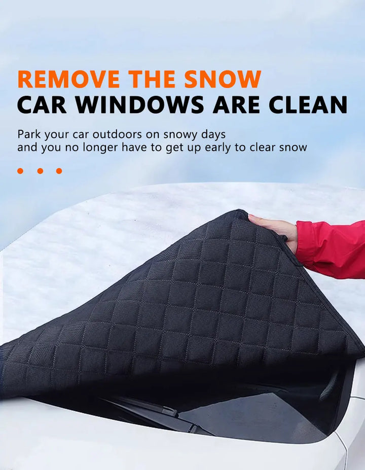 Kalsten | FrostGuard Pro | 5-Layer Windshield Cover | Magnetic & Windproof | Complete Ice Protection