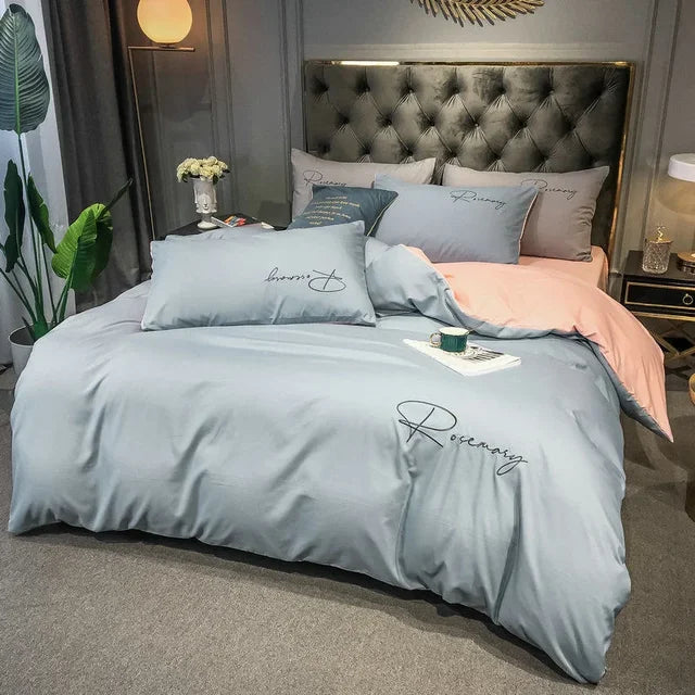 Luxury Duvet Cover with Elegant Embroidery – Soft, Breathable and High Quality | Kalsten