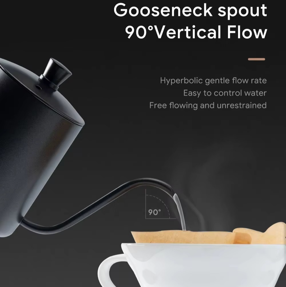 Premium Stainless Steel Coffee Pour-Over Kettle
