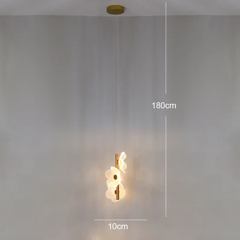 Lustre LED Pendant Light Fixture - Nordic Hanging Lamps for Ceiling - Bedside Bedroom Home Children's Room Decoration Pendant Lamp | Kalsten