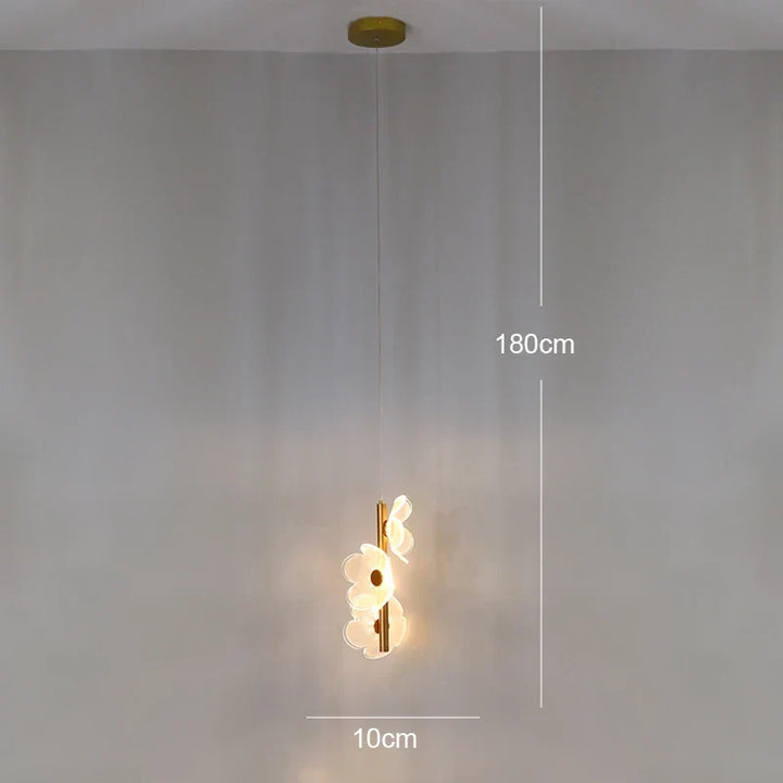 Lustre LED Pendant Light Fixture - Nordic Hanging Lamps for Ceiling - Bedside Bedroom Home Children's Room Decoration Pendant Lamp | Kalsten