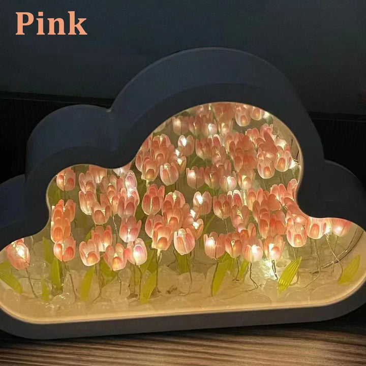Tulip Atmosphere Infinite Flowers Night Light | Kalsten