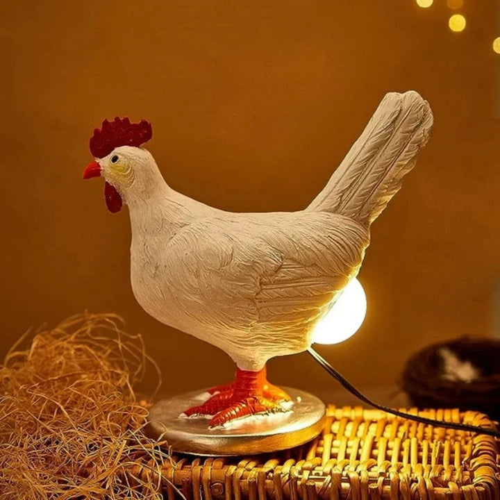 Farmhouse Chicken Table Lamp | Kalsten