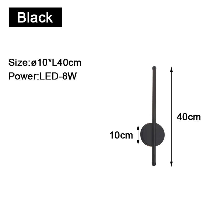 Gold Black Indoor LED Wall Lights: Stylish Illumination for Your Space | Kalsten