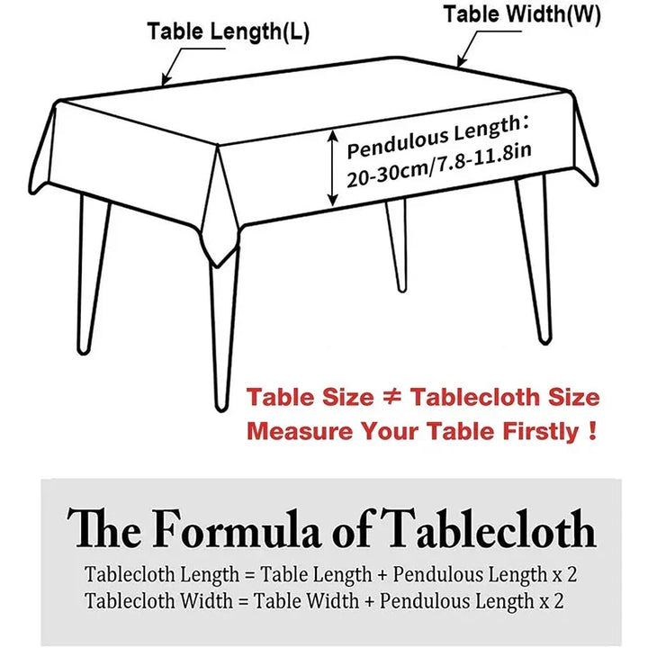 2023 Cotton-Linen Tablecloth with Tassels, Rectangular Tablecloth for Dining Table, Coffee-Tea Tablecloths, Wedding Easter Decoration | Kalsten