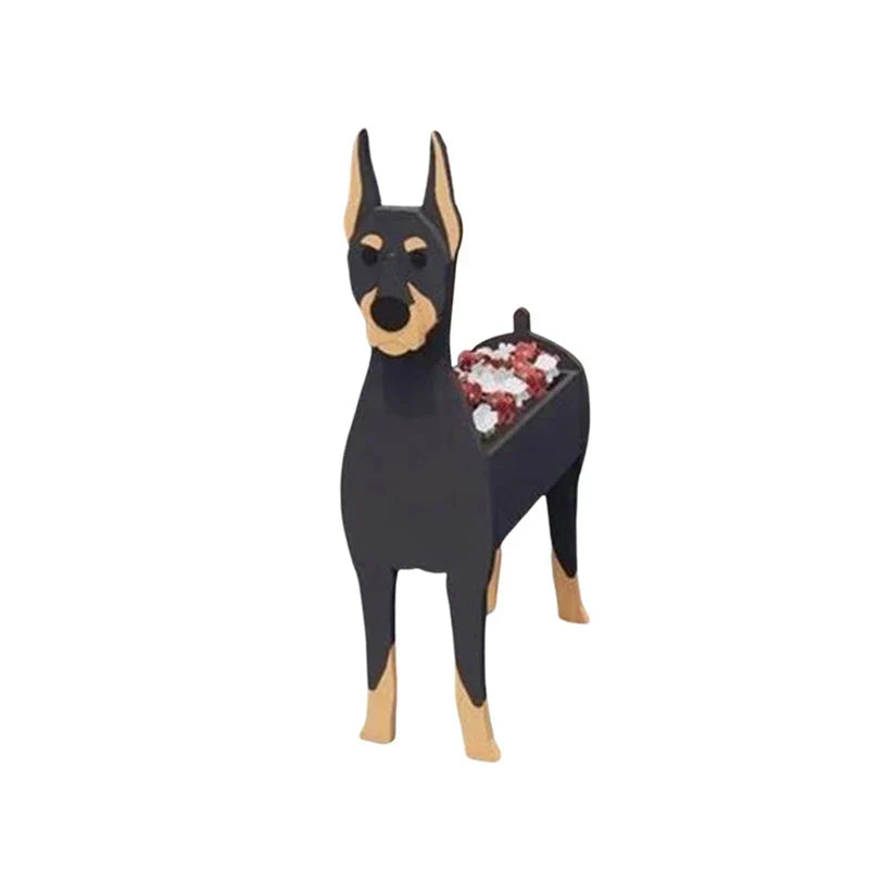 Kalsten | Flower Pot - Pawsome - Dog Plant Container - Various Breeds