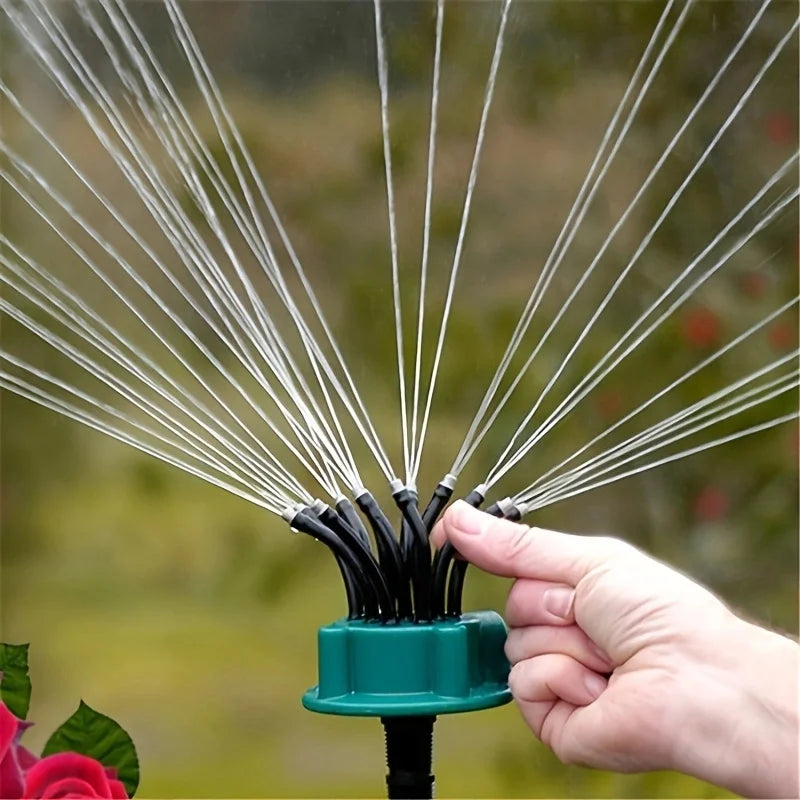 Kalsten | 12-in-1 Garden Irrigation System – Adjustable Sprinkler with 360-Degree Irrigation