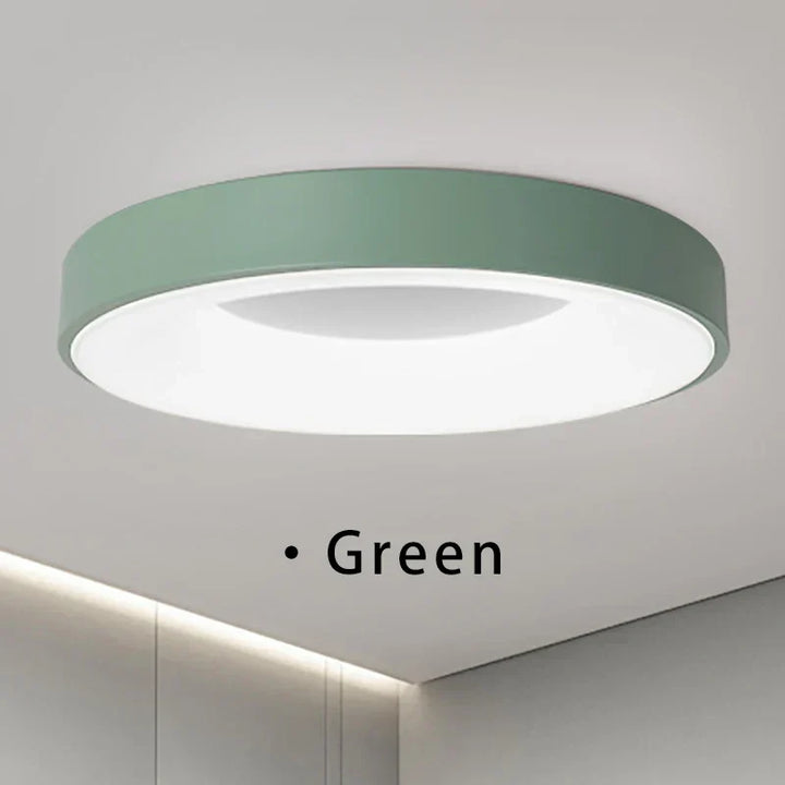 LED Ceiling Light: Nordic Macaron Circular | Kalsten