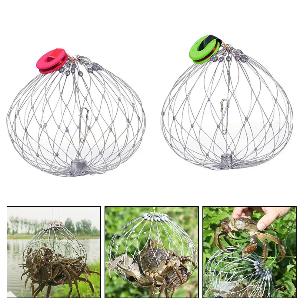 Collapsible Easy Open Trap Steel Fishing Net | Kalsten